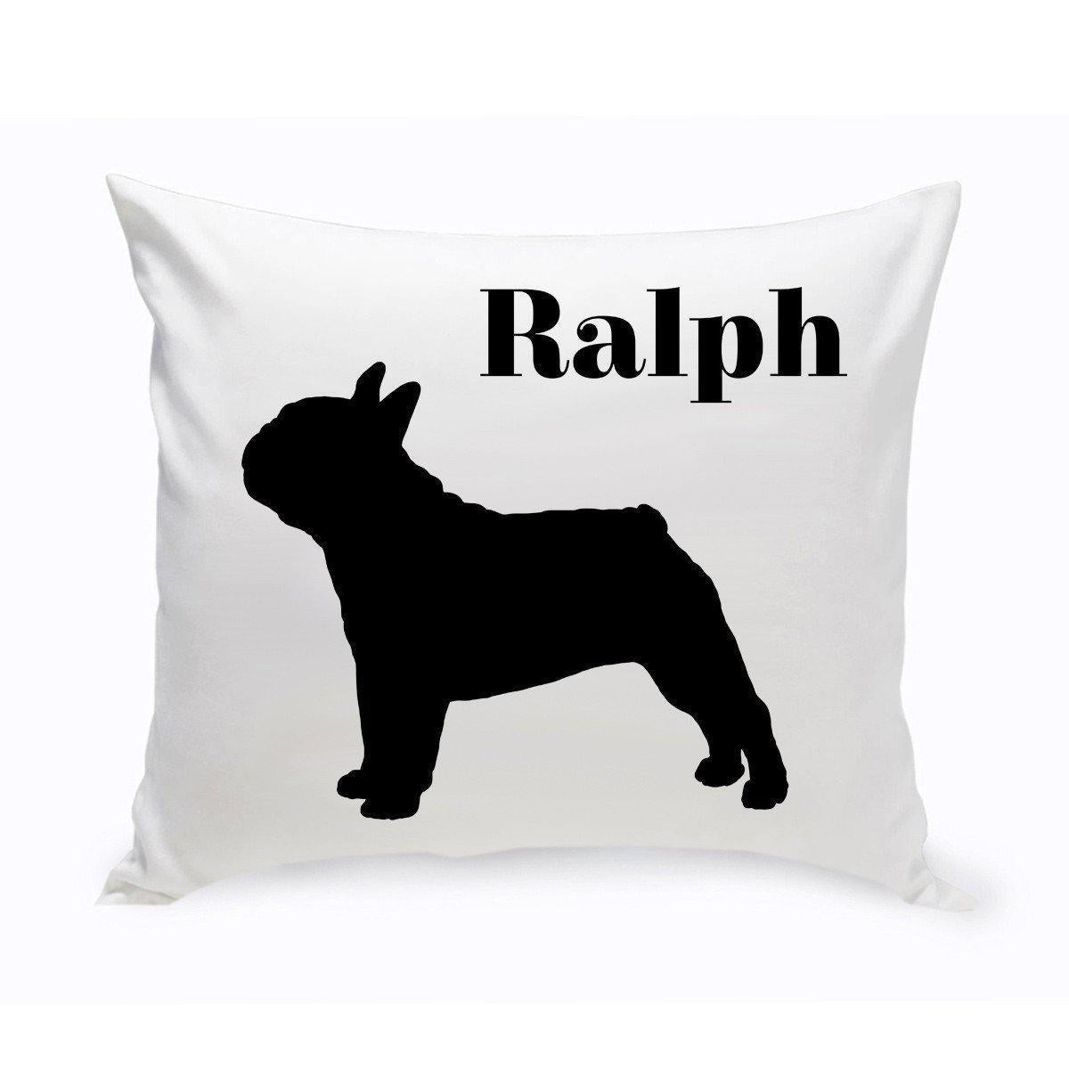 Personalized Dog Throw Pillow