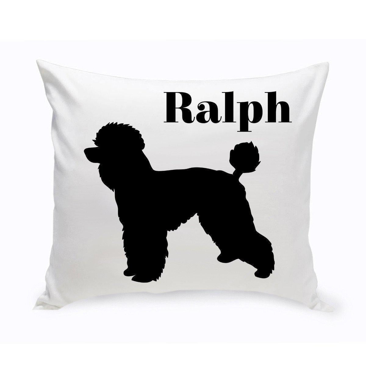 Personalized Dog Throw Pillow