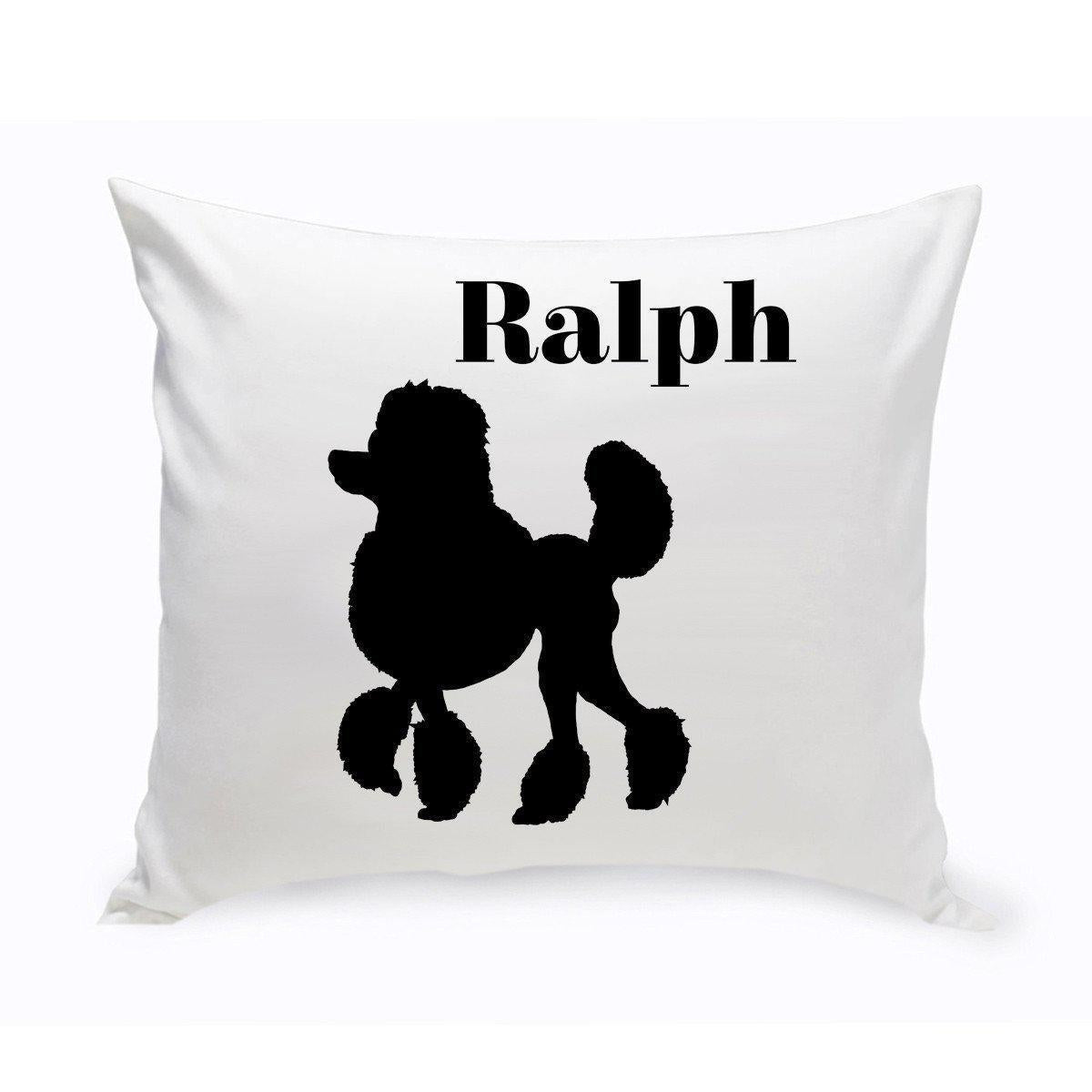 Personalized Dog Throw Pillow