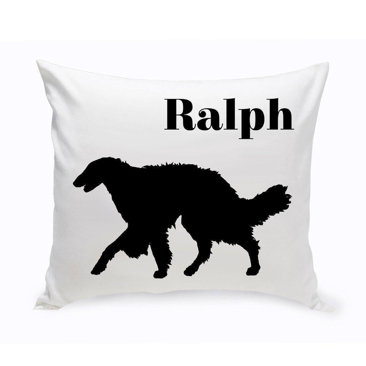 Personalized Dog Throw Pillow