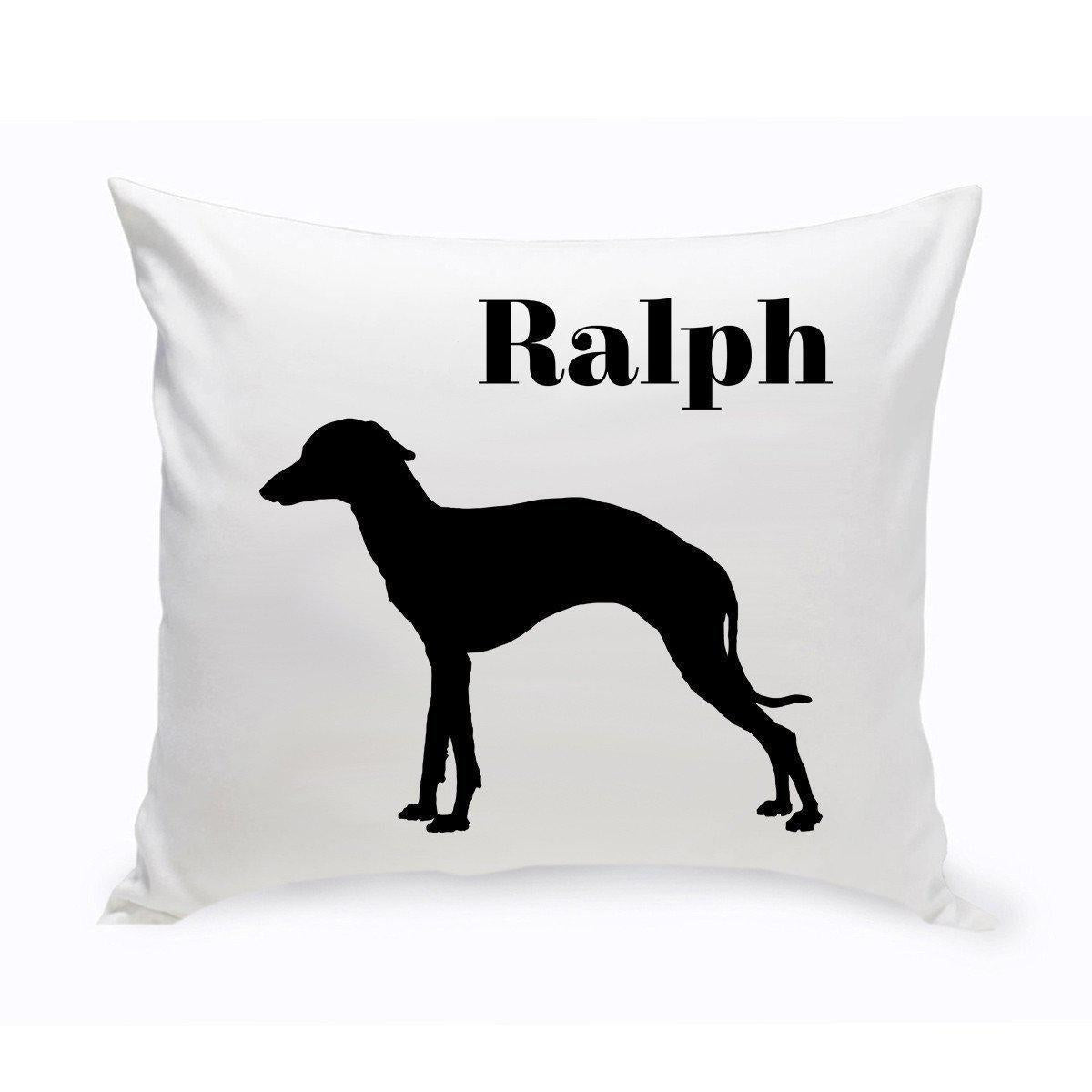 Personalized Dog Throw Pillow