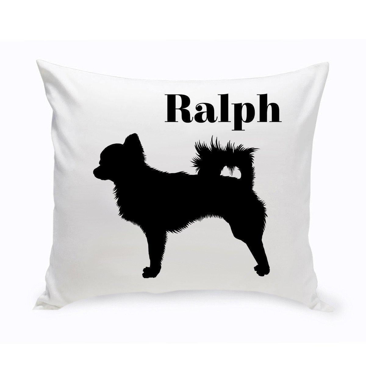 Personalized Dog Throw Pillow