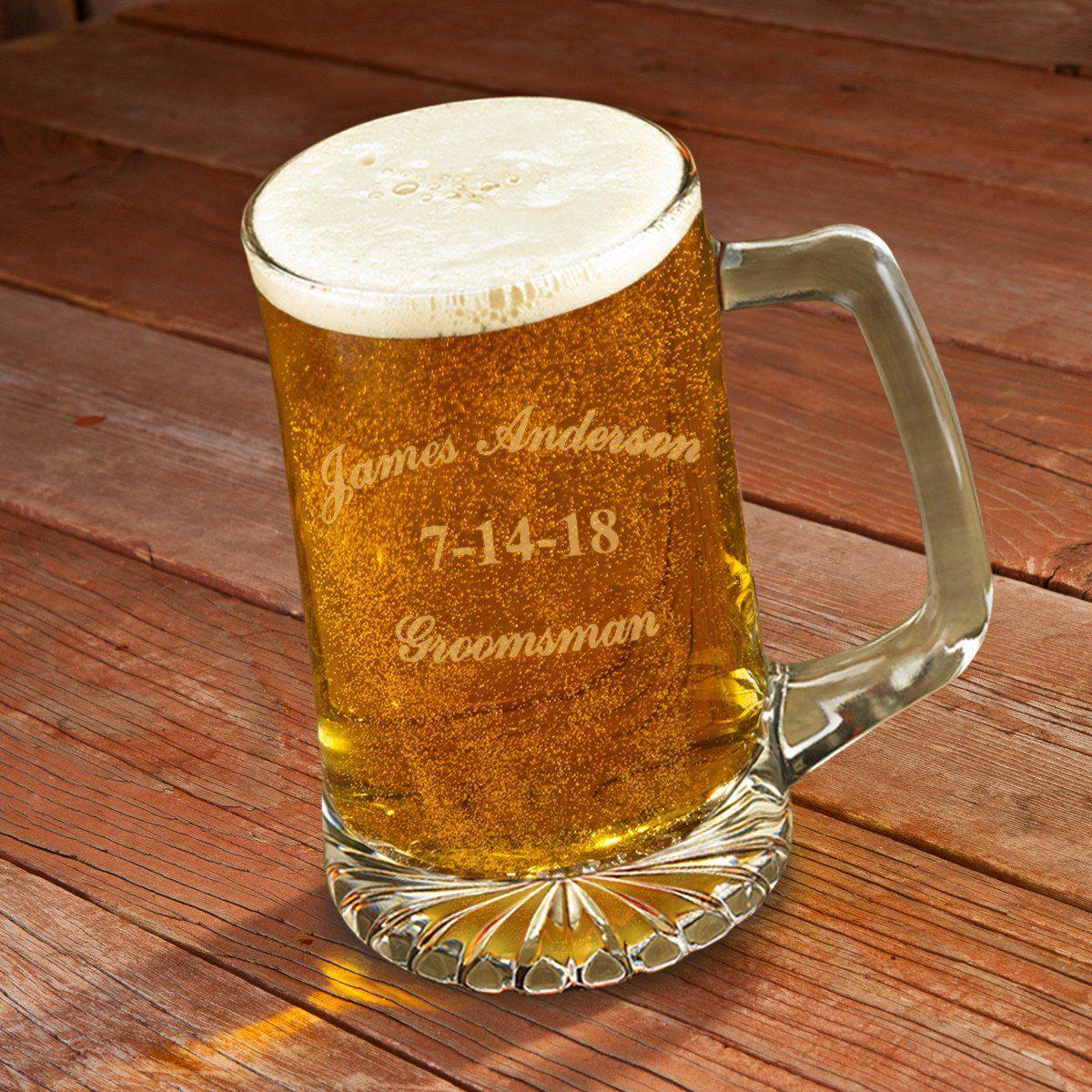 Personalized Groomsmen 25 oz. Mug