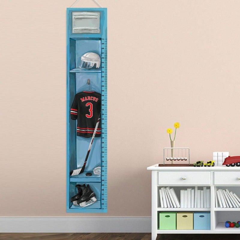 Personalized Growth Charts For Kids - Sports Collection