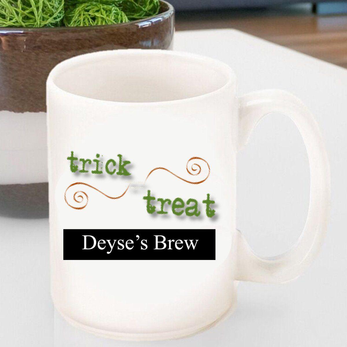 Personalized Halloween Coffee Mugs