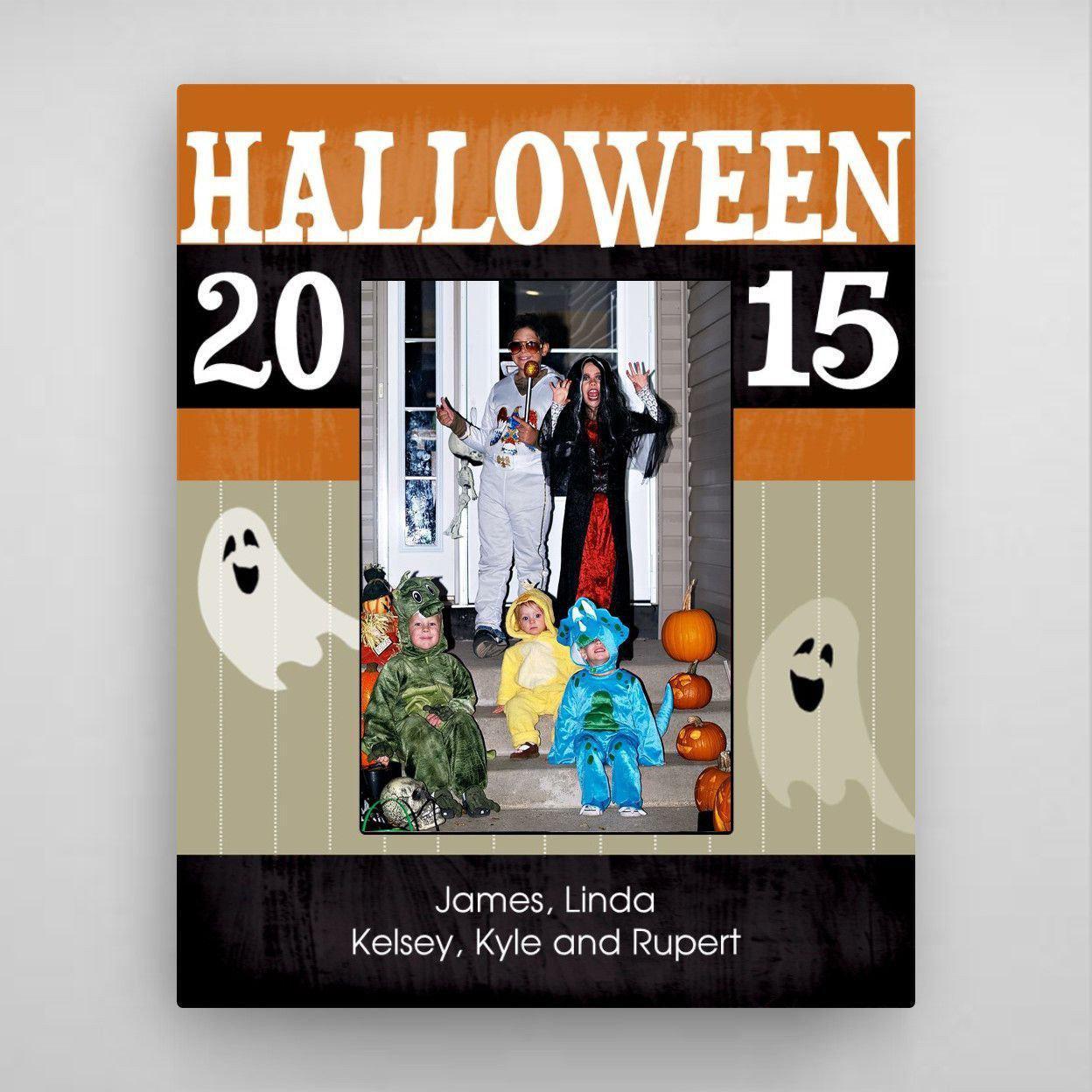 Personalized Halloween Picture Frame