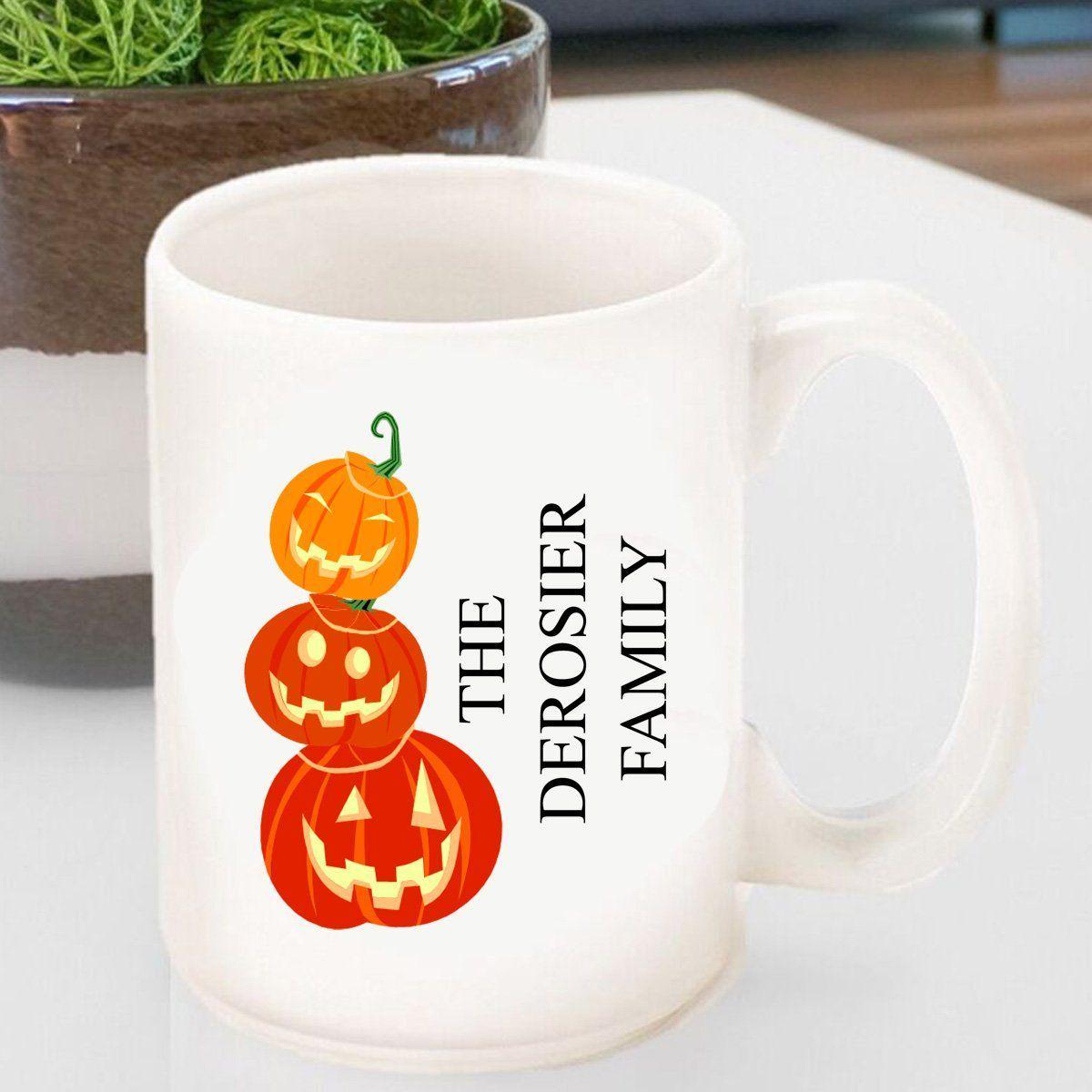 Personalized Halloween Coffee Mugs