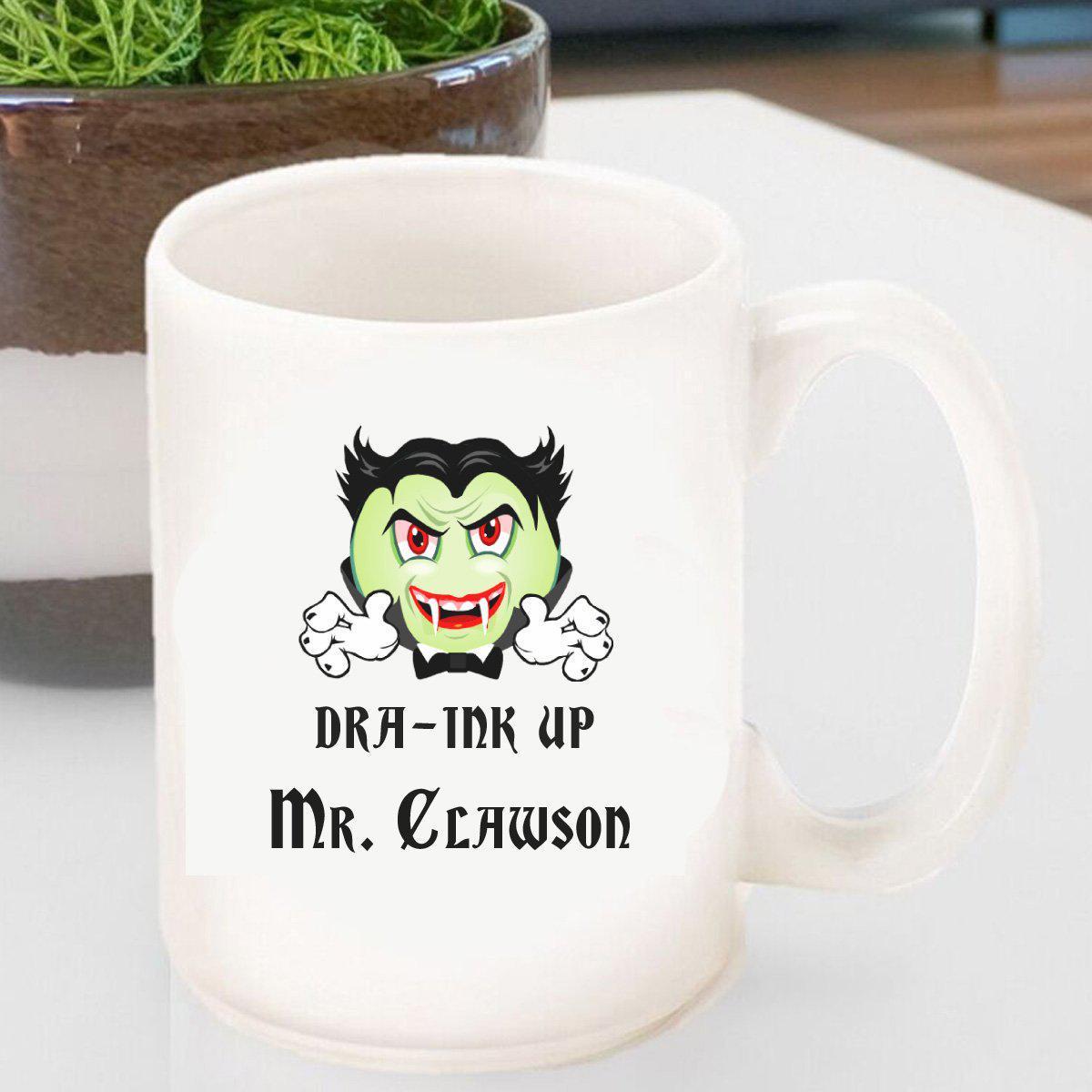 Personalized Halloween Coffee Mugs