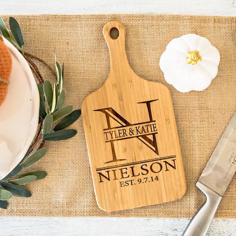 Personalized Handled Bamboo Serving Boards! 8 Amazing Designs!