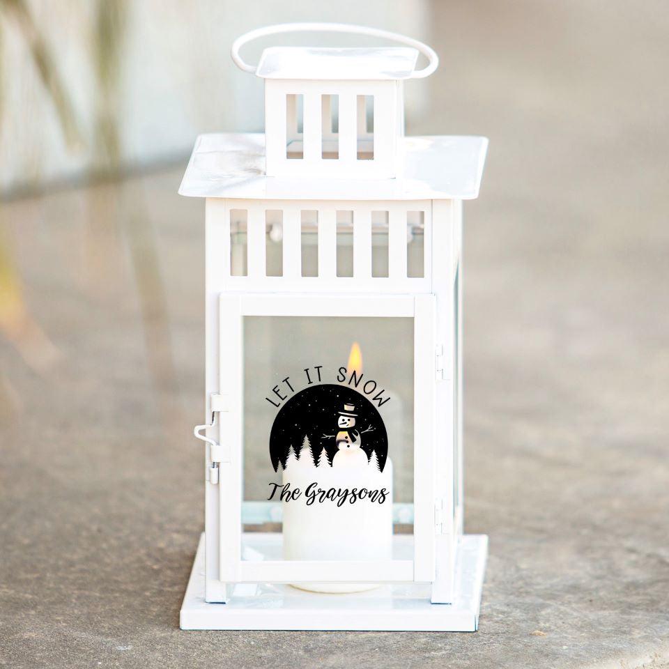 Personalized Holiday Lanterns