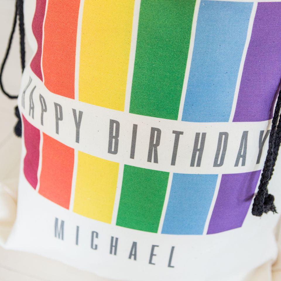 Personalized Jumbo Birthday Gift Bags