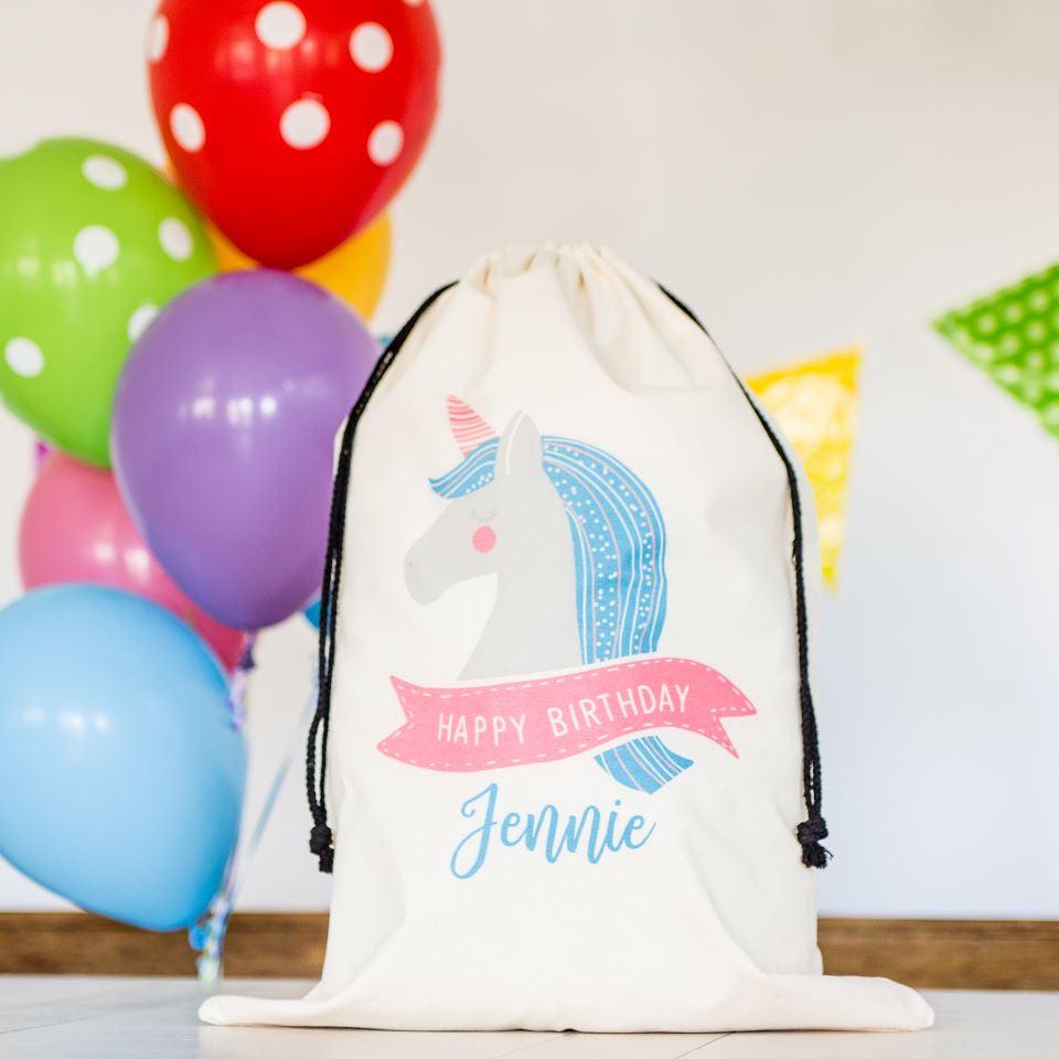 Personalized Jumbo Birthday Gift Bags