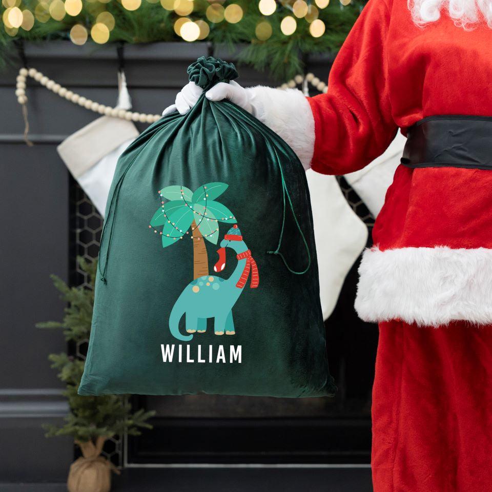 Personalized Kids' Santa Bags