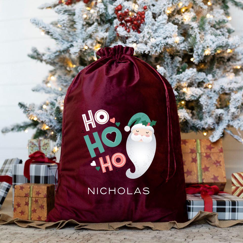 Personalized Kids' Santa Bags