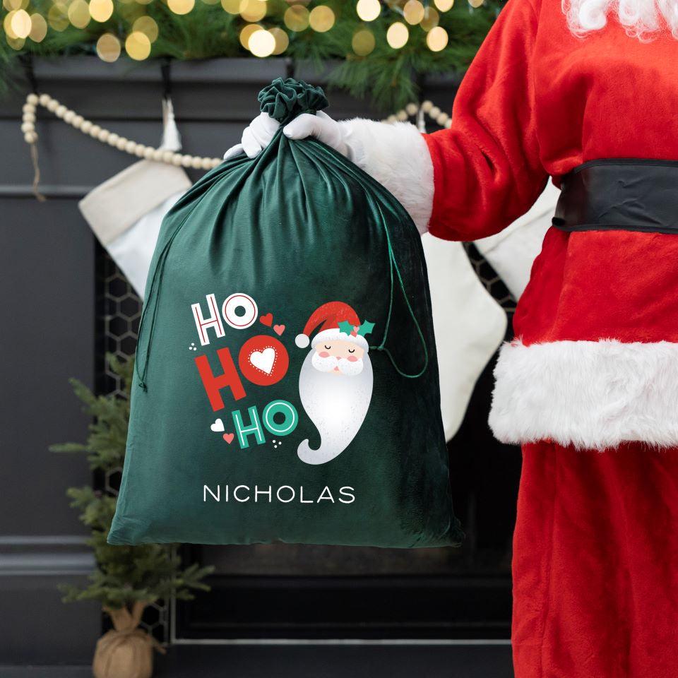 Personalized Kids' Santa Bags