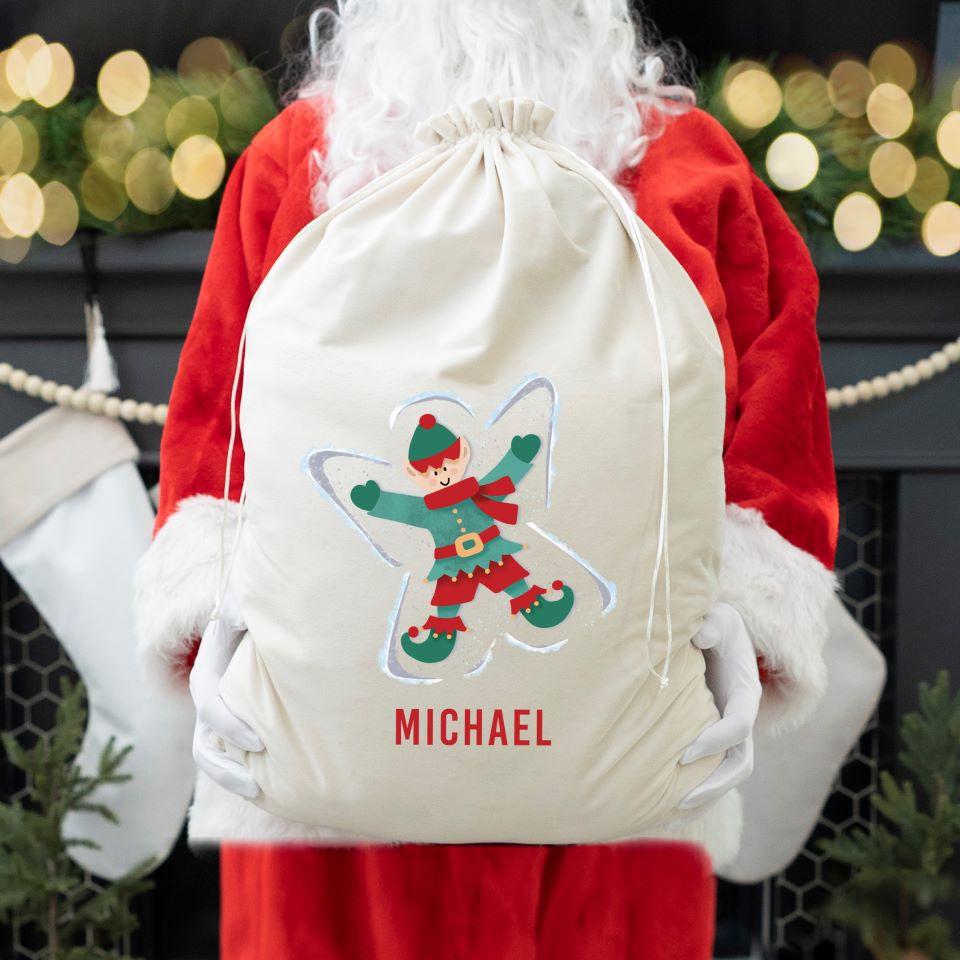 Personalized Kids' Santa Bags