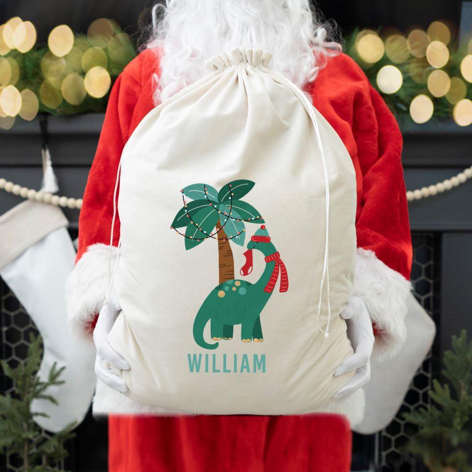 Personalized Kids' Santa Bags