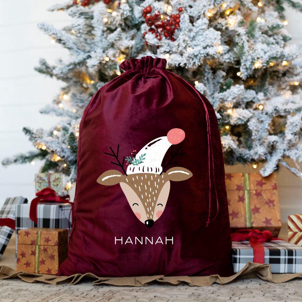 Personalized Kids' Santa Bags