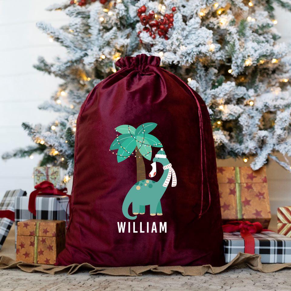 Personalized Kids' Santa Bags