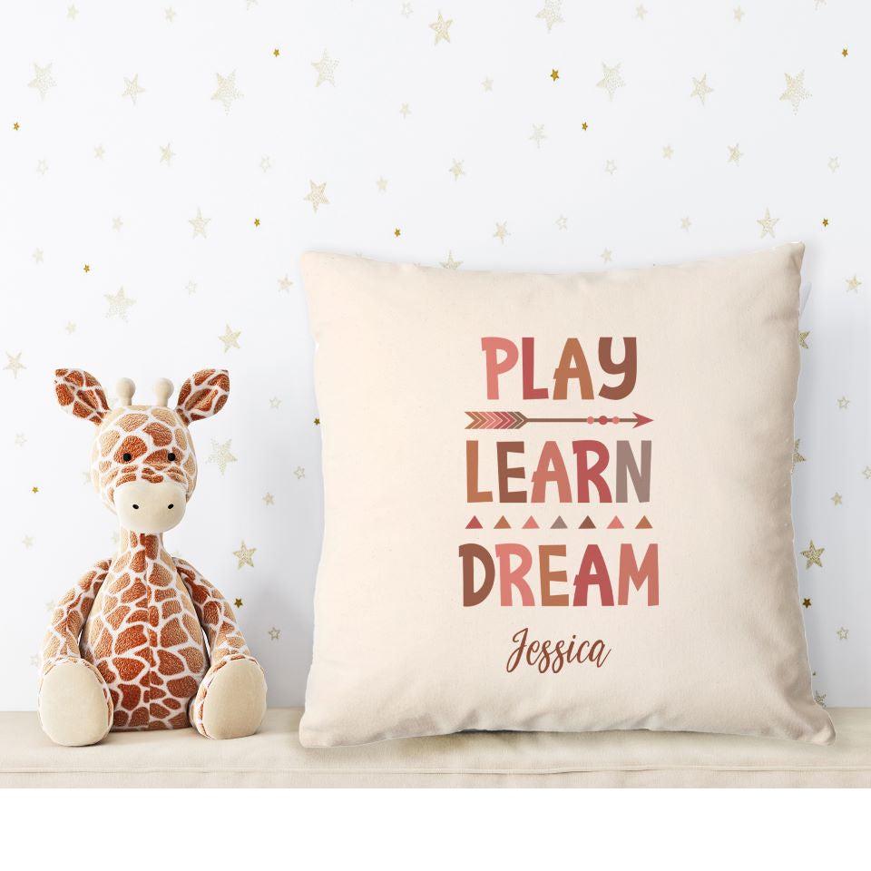 Personalized Kids Zone Throw Pillow Covers