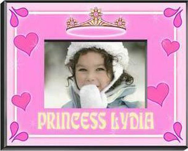 Personalized Little Girl Collection of Children's Picture Frames - All