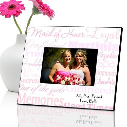 Personalized Maid of Honor Picture Frame