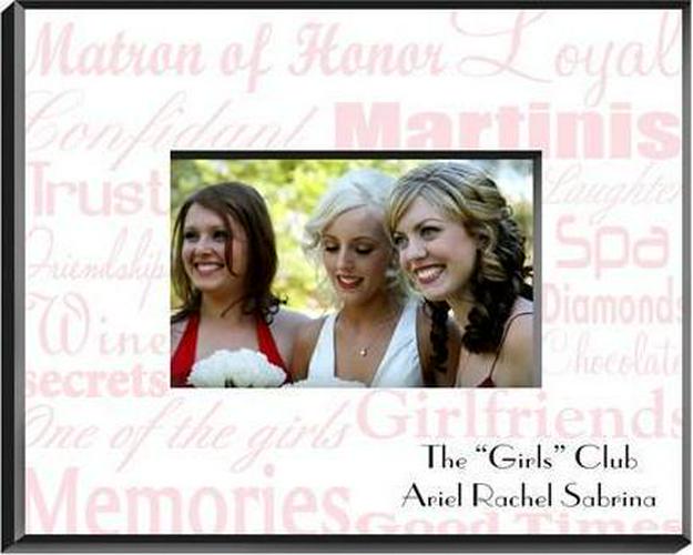 Personalized Matron of Honor Picture Frame