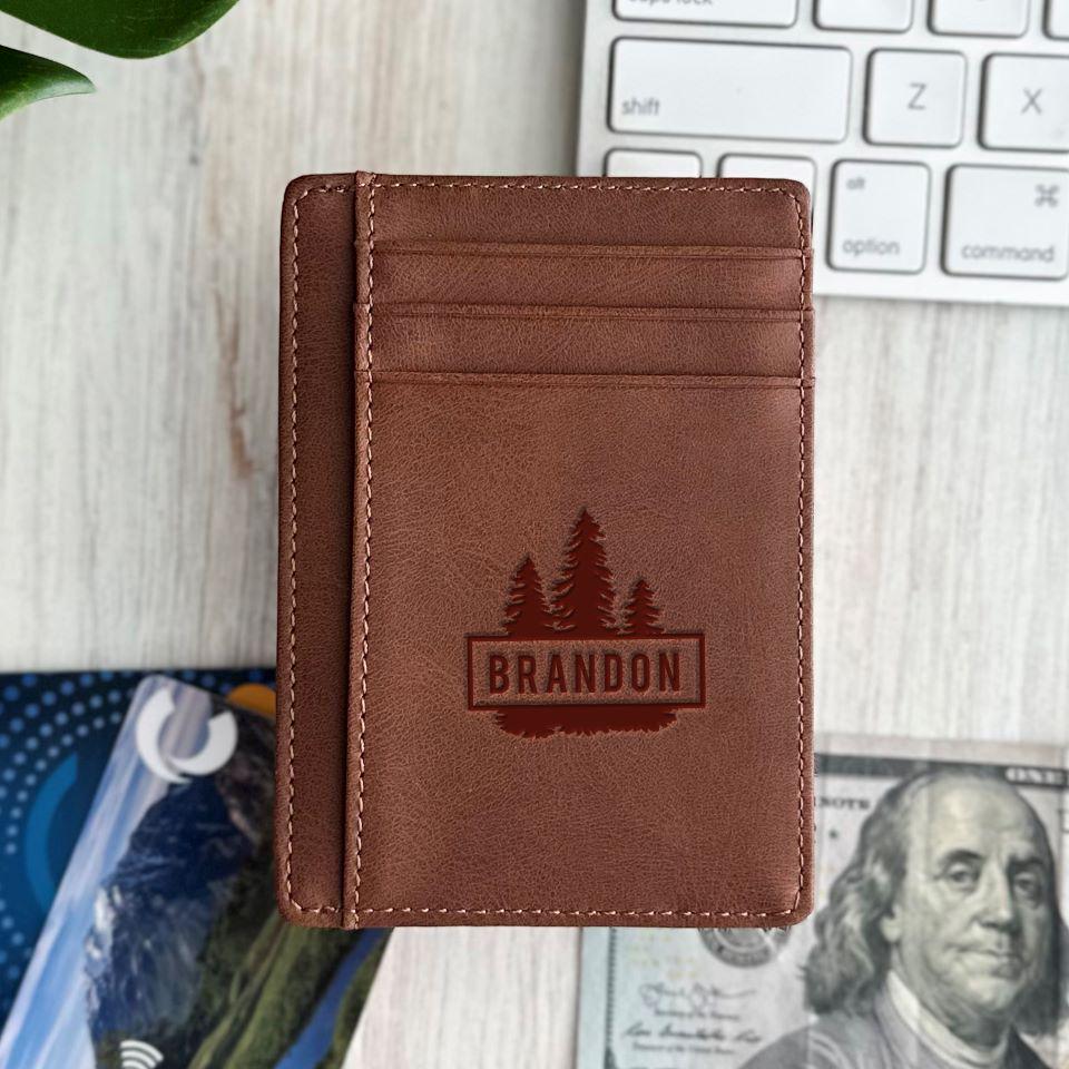 Personalized Men's Leather Wallets