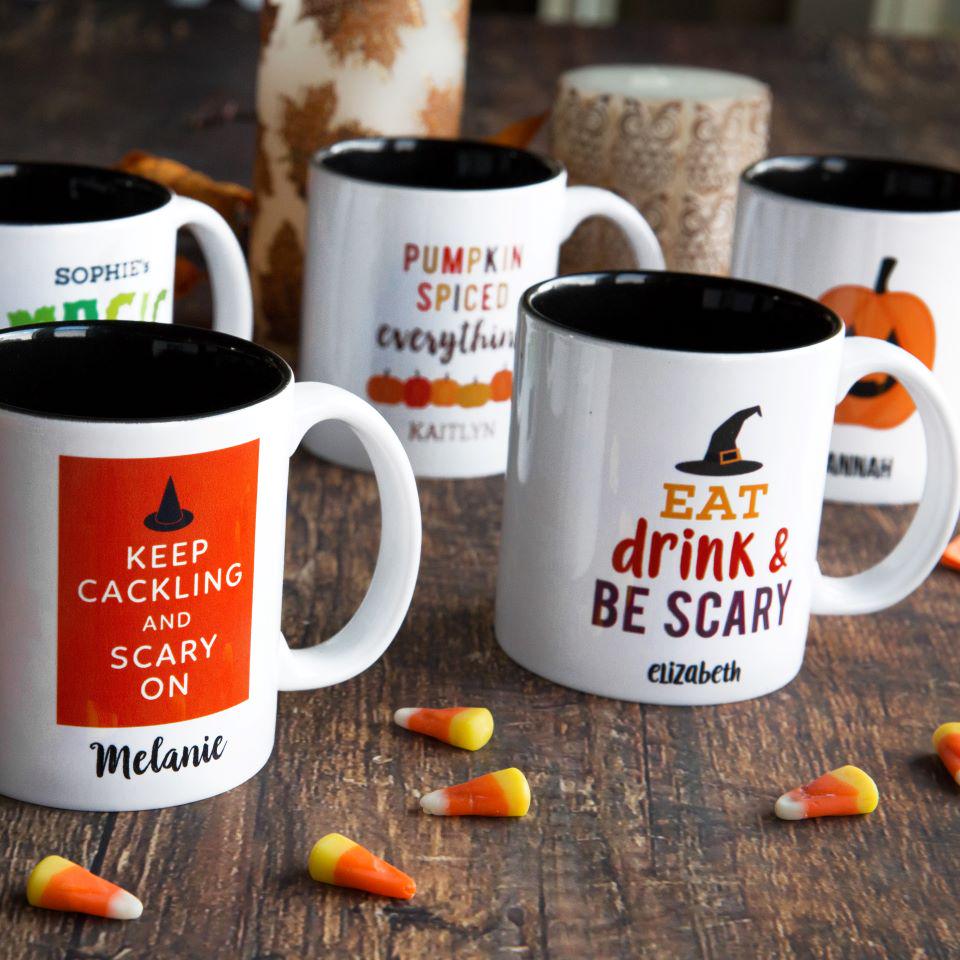 Personalized Mugs - Halloween - 15 oz