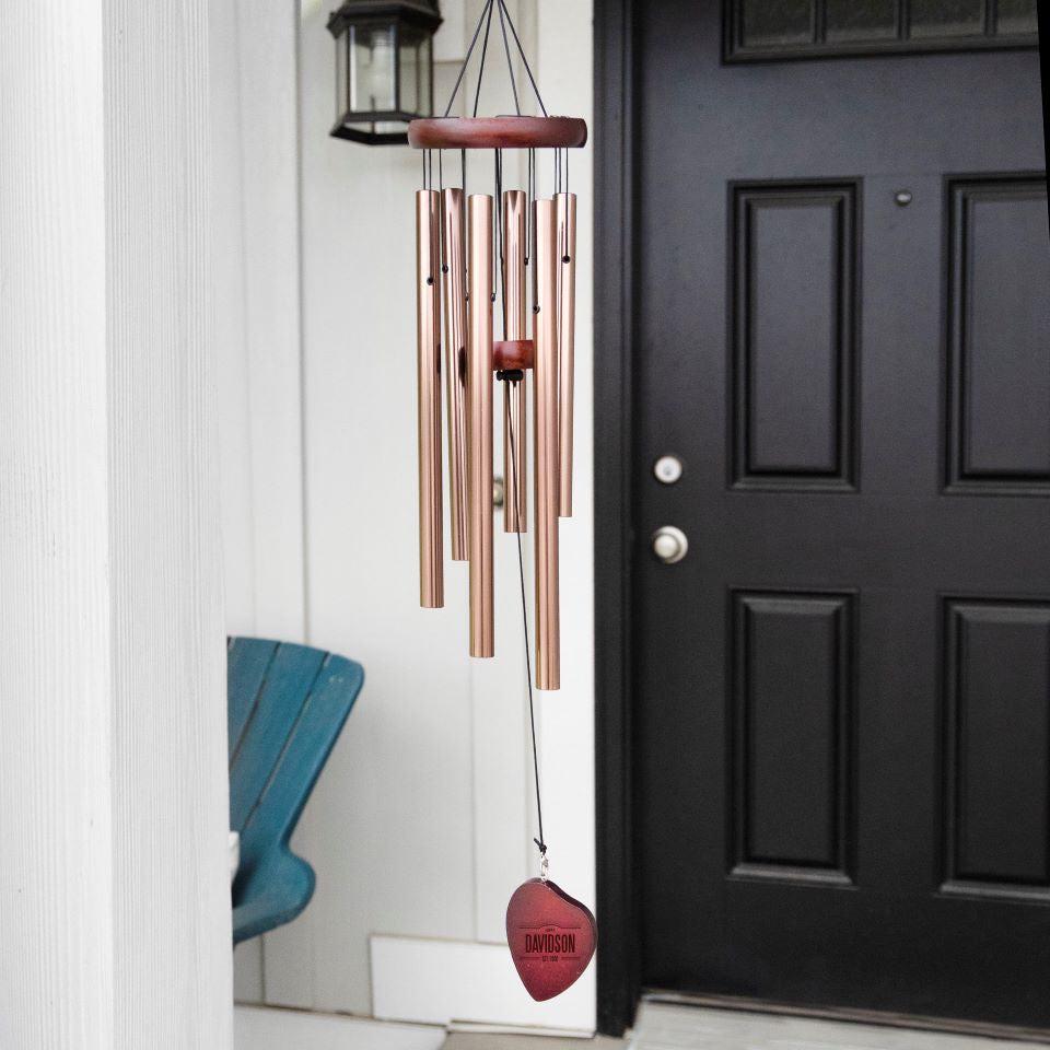 Personalized Porch Wind Chimes