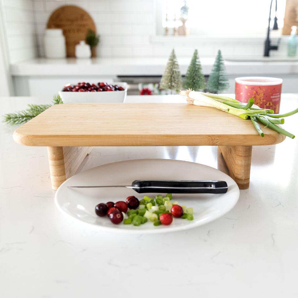 Personalized Raised Cutting Boards - Holiday Collection