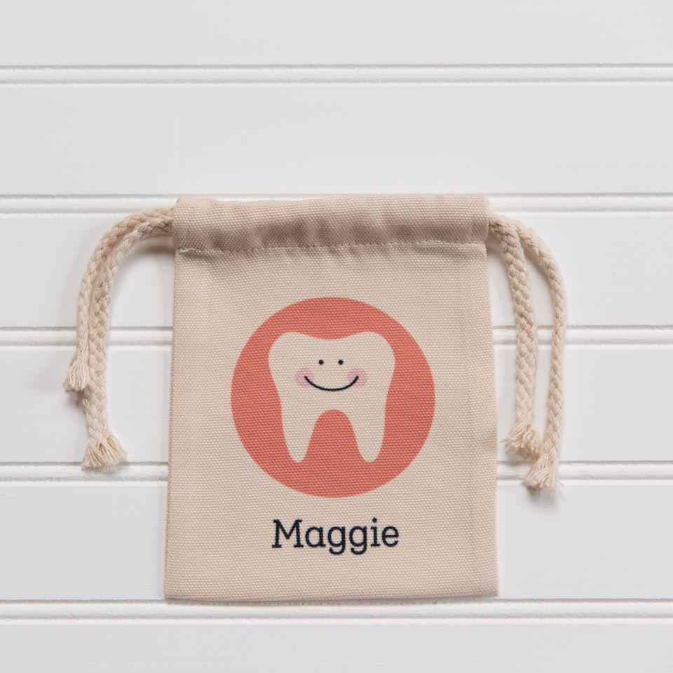 Personalized Tooth Fairy Bags