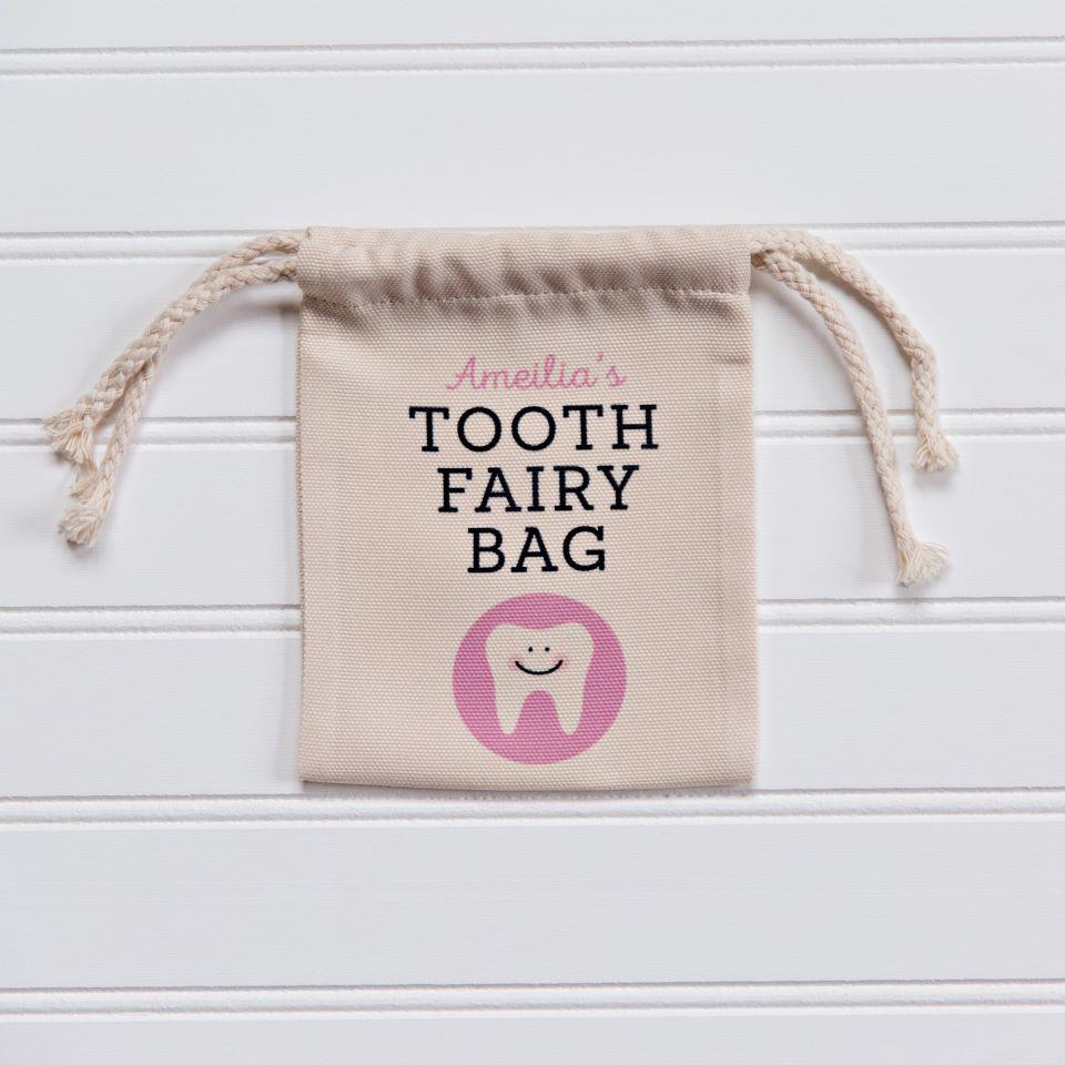 Personalized Tooth Fairy Bags