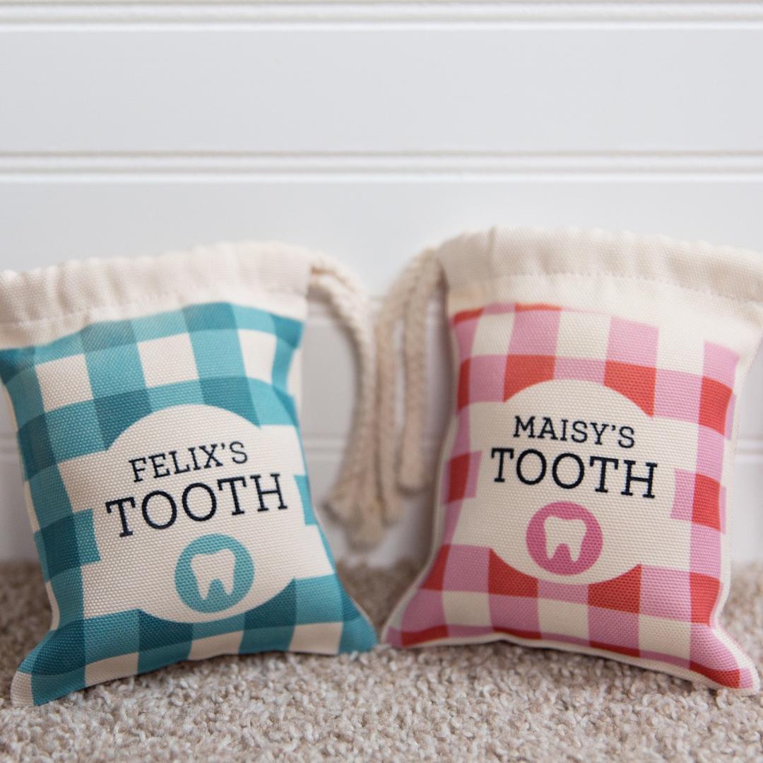 Personalized Tooth Fairy Bags