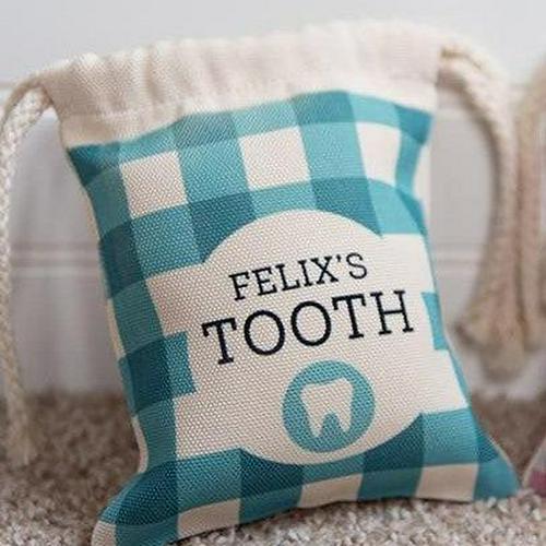 Personalized Tooth Fairy Bags