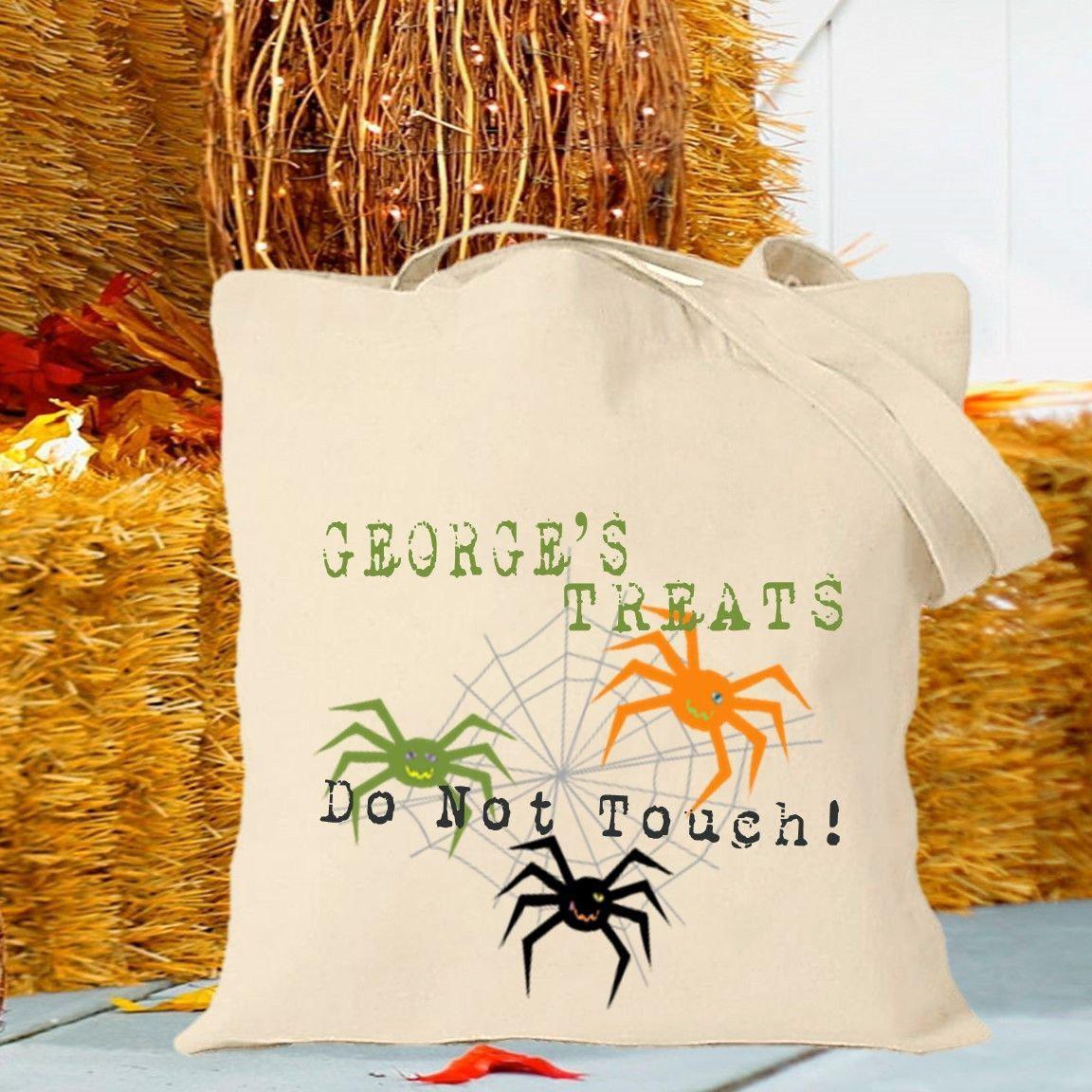 Personalized Trick or Treat Bags - Halloween Treat Bags - Gifts for Kids