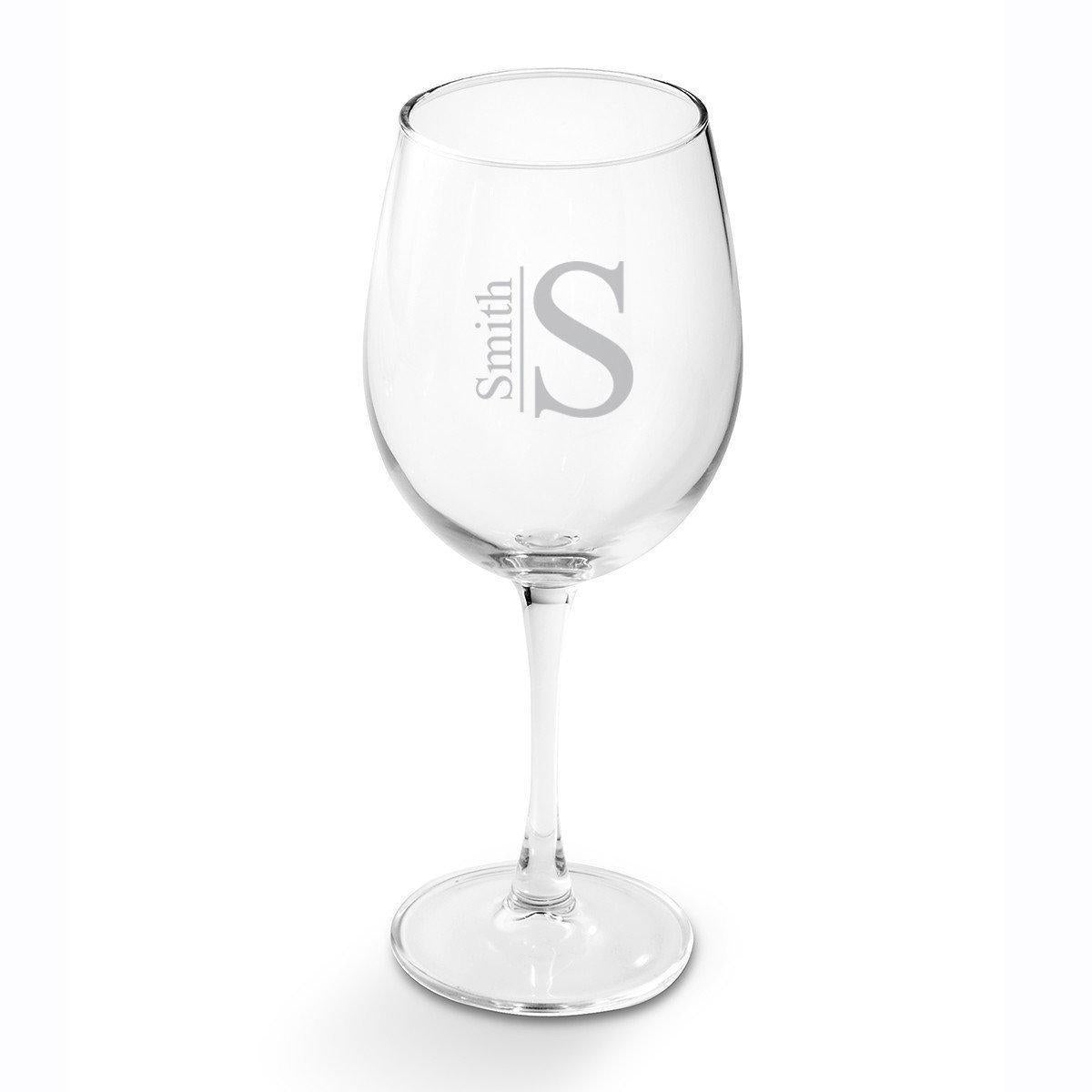 Personalized Wine Glasses - White Wine - Glass - 19 oz.