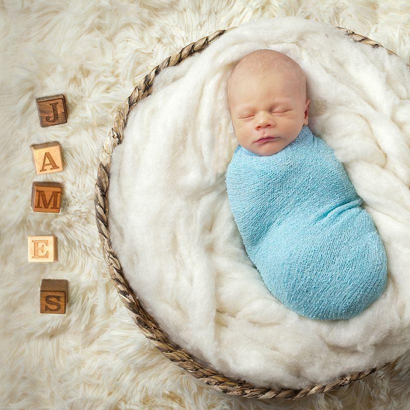 Personalized Wooden Baby Name Blocks