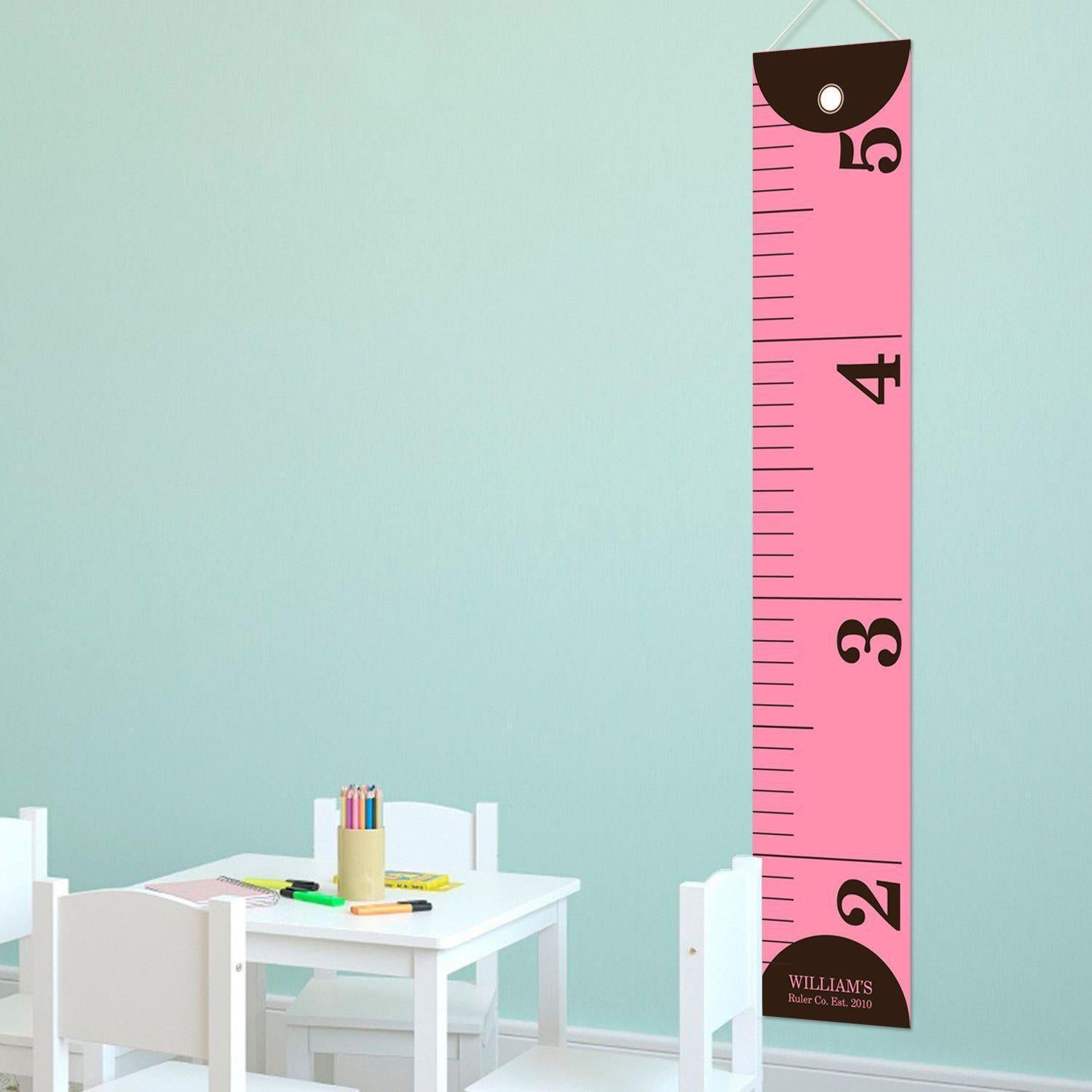 Ruler Growth Chart for Girls - Height Chart for Girls