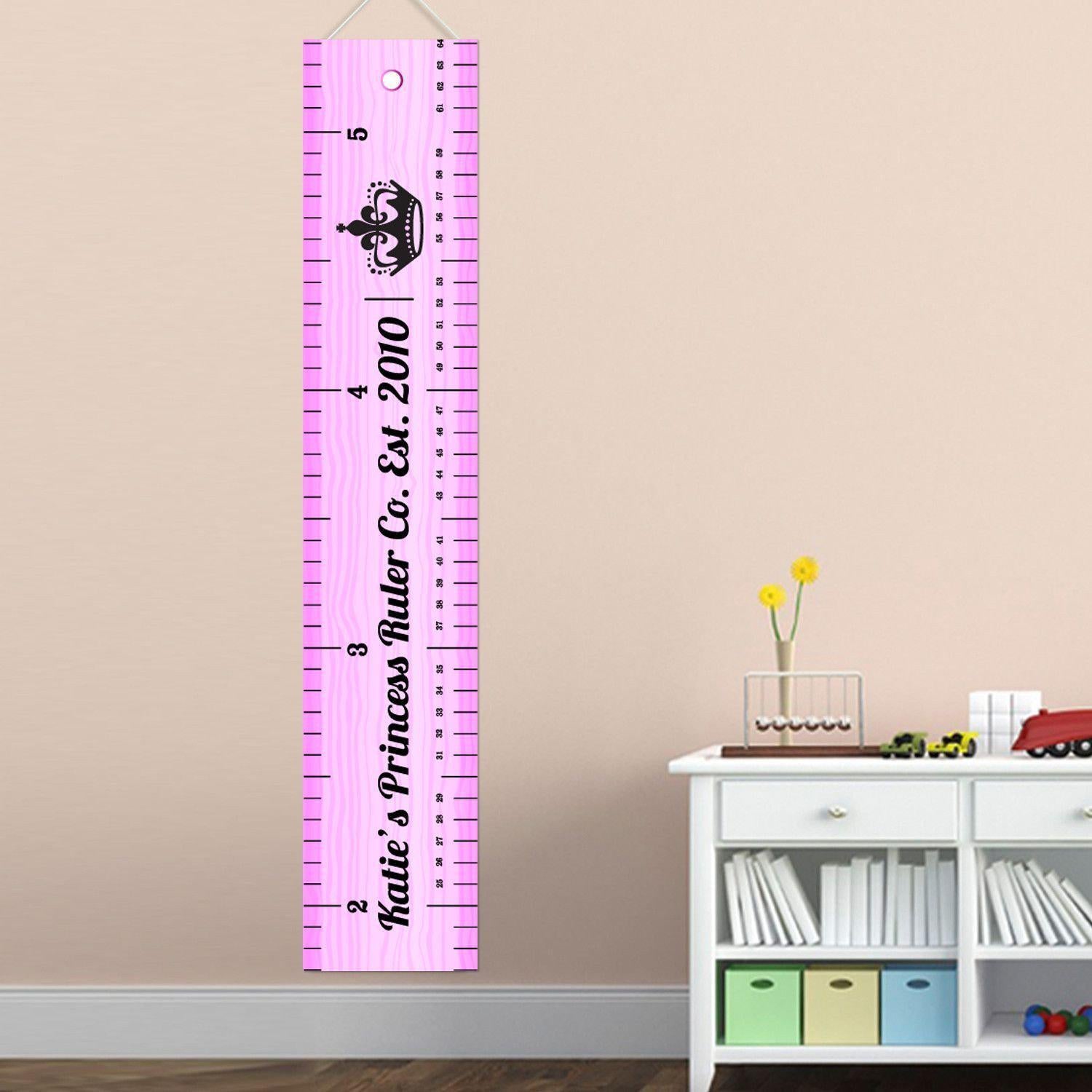 Ruler of this Room Growth Chart for Girls - Ruler Height Chart