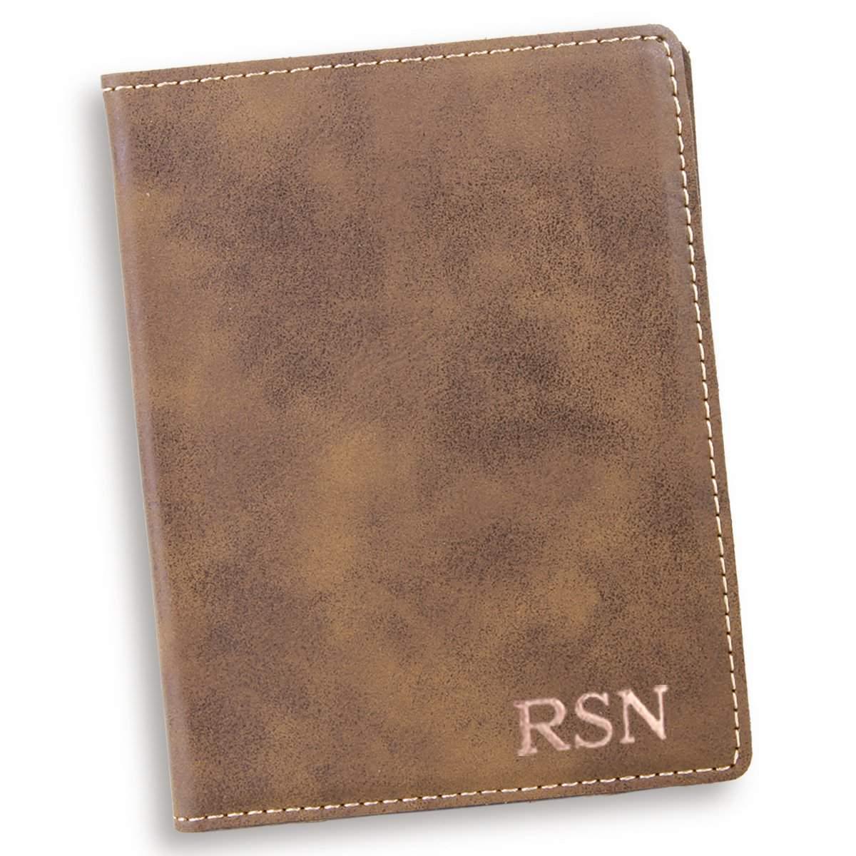 Rustic Passport Holder