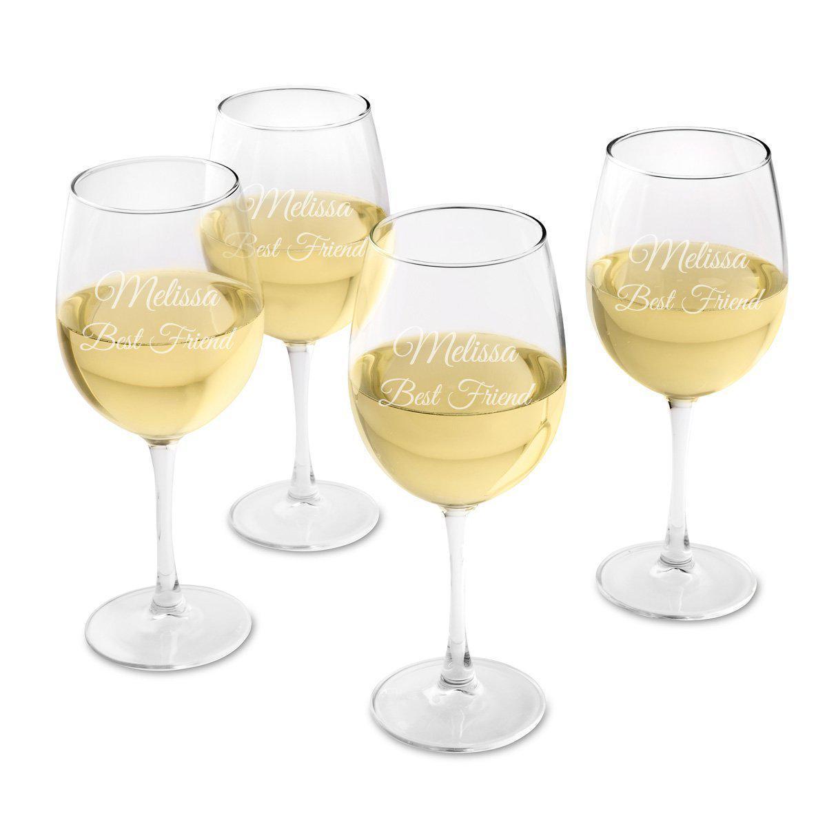 Set of 4 Wine Glasses