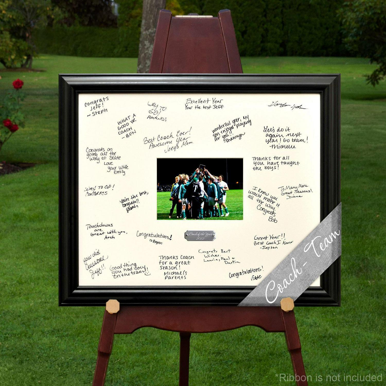 Team, Coach, Teacher Signature Frame